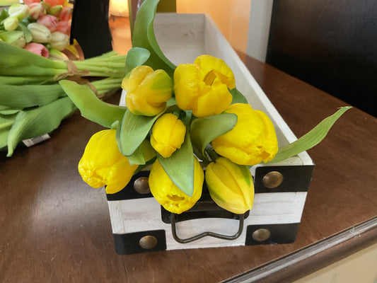 12” Fresh Touch Tulip - Yellow