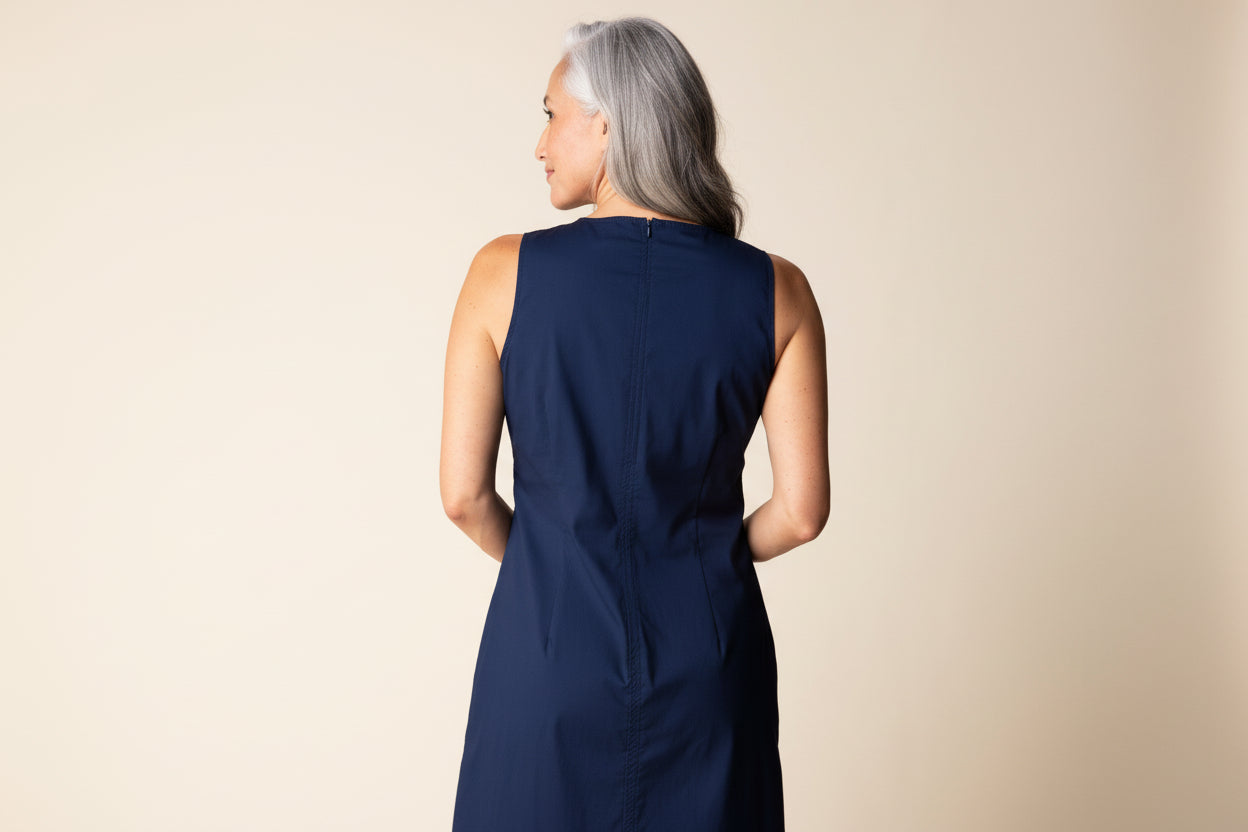 Navy Beachcomber Dress