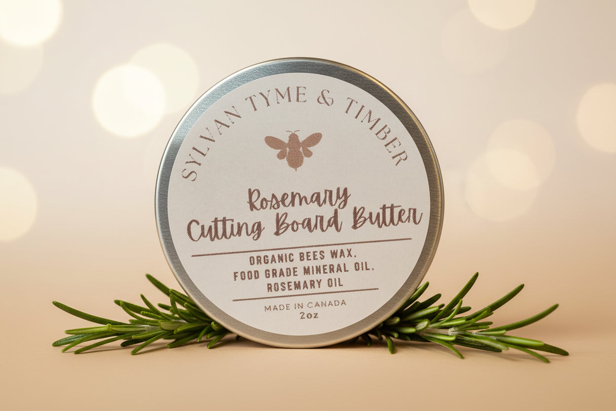 Rosemary Cutting Board Butter 2oz