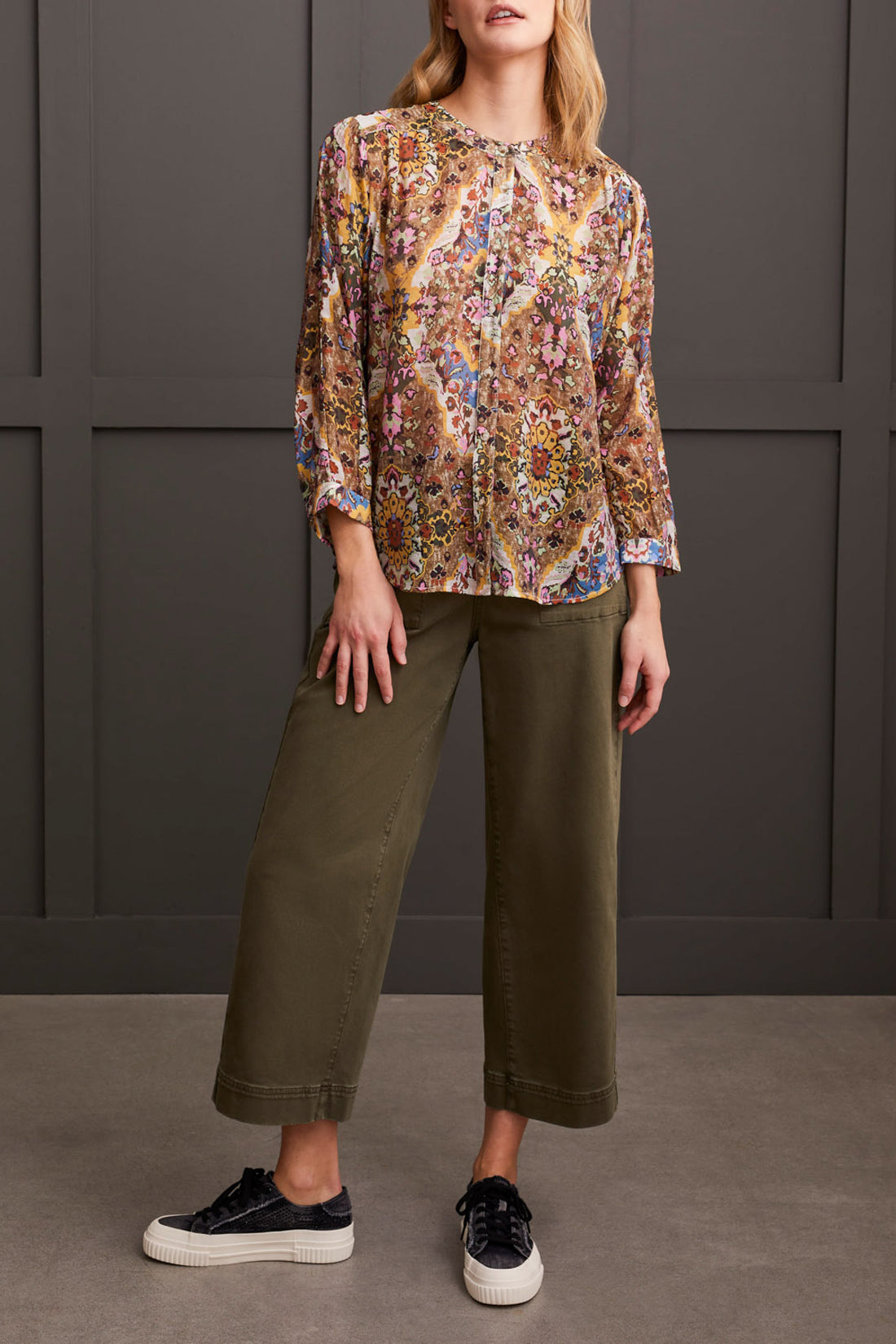 Dolman Slv Wide Blouse-5539O