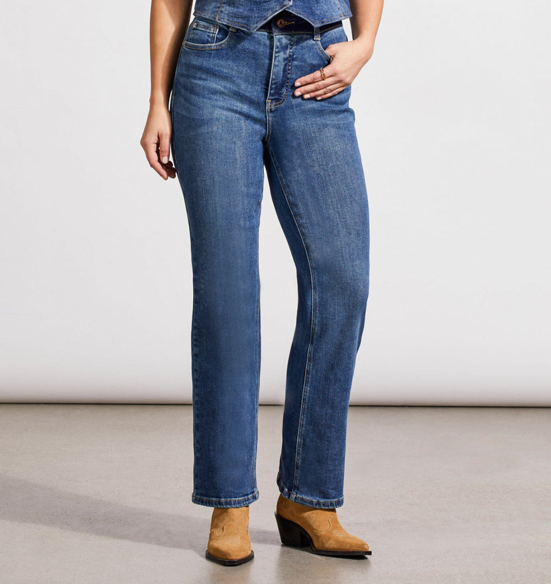 Brooke Hugging Microflare Jeans-5596O