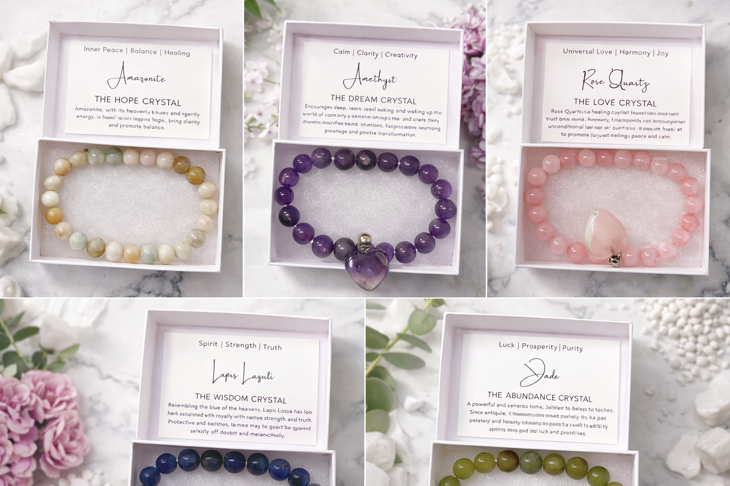 Amethyst Gemstone Bracelet