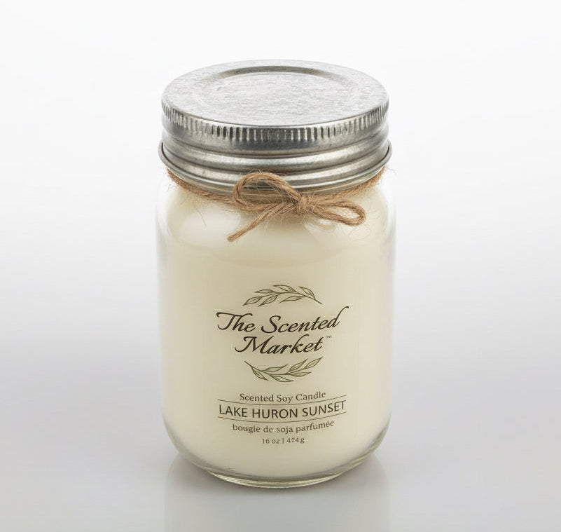 Lake Huron Sunset - Soy Wax Candle 16oz
