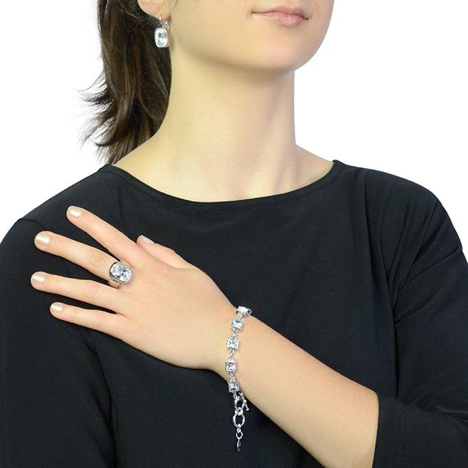 Val Bracelet Sm Square B2099 Sapphire