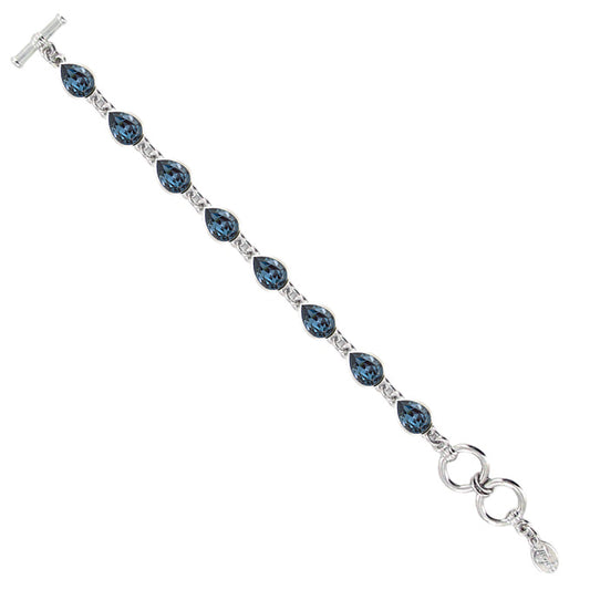 Nina Bracelet Small Teardrop B2162 Denimblue