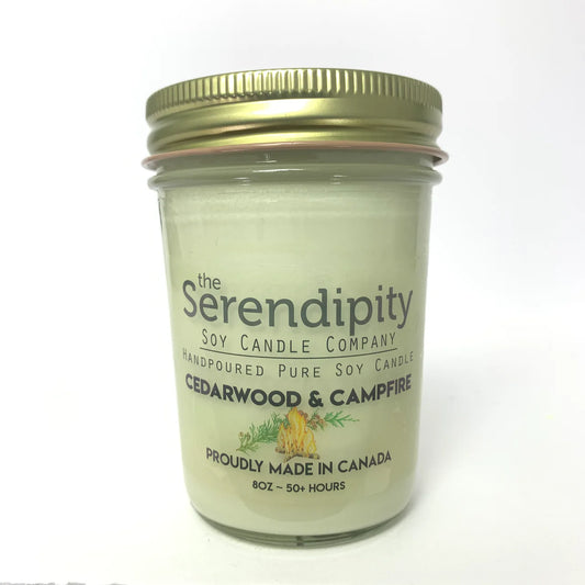 Cedar & Campfire 8oz Soy