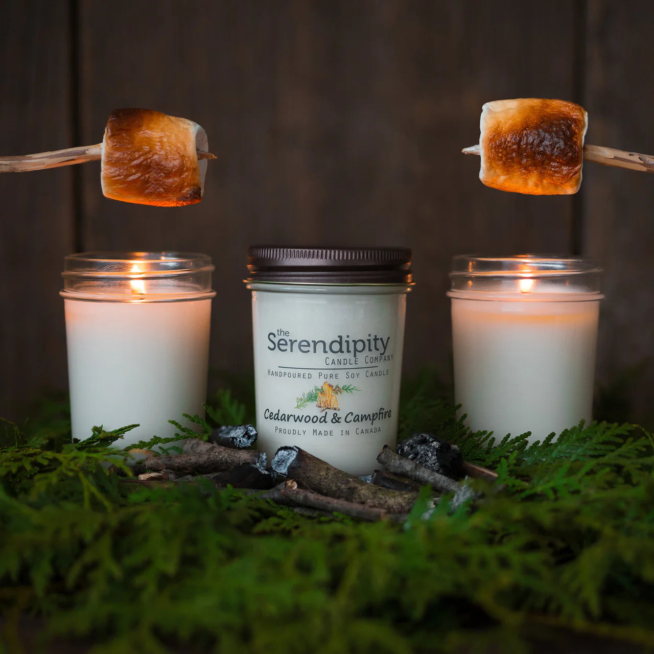 Cedar & Campfire 8oz Soy