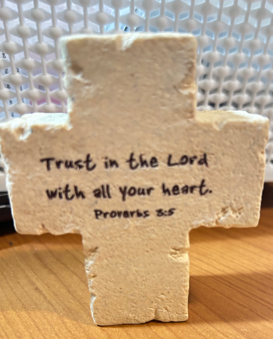 Faithstones Trust In The Lord Cross 47704