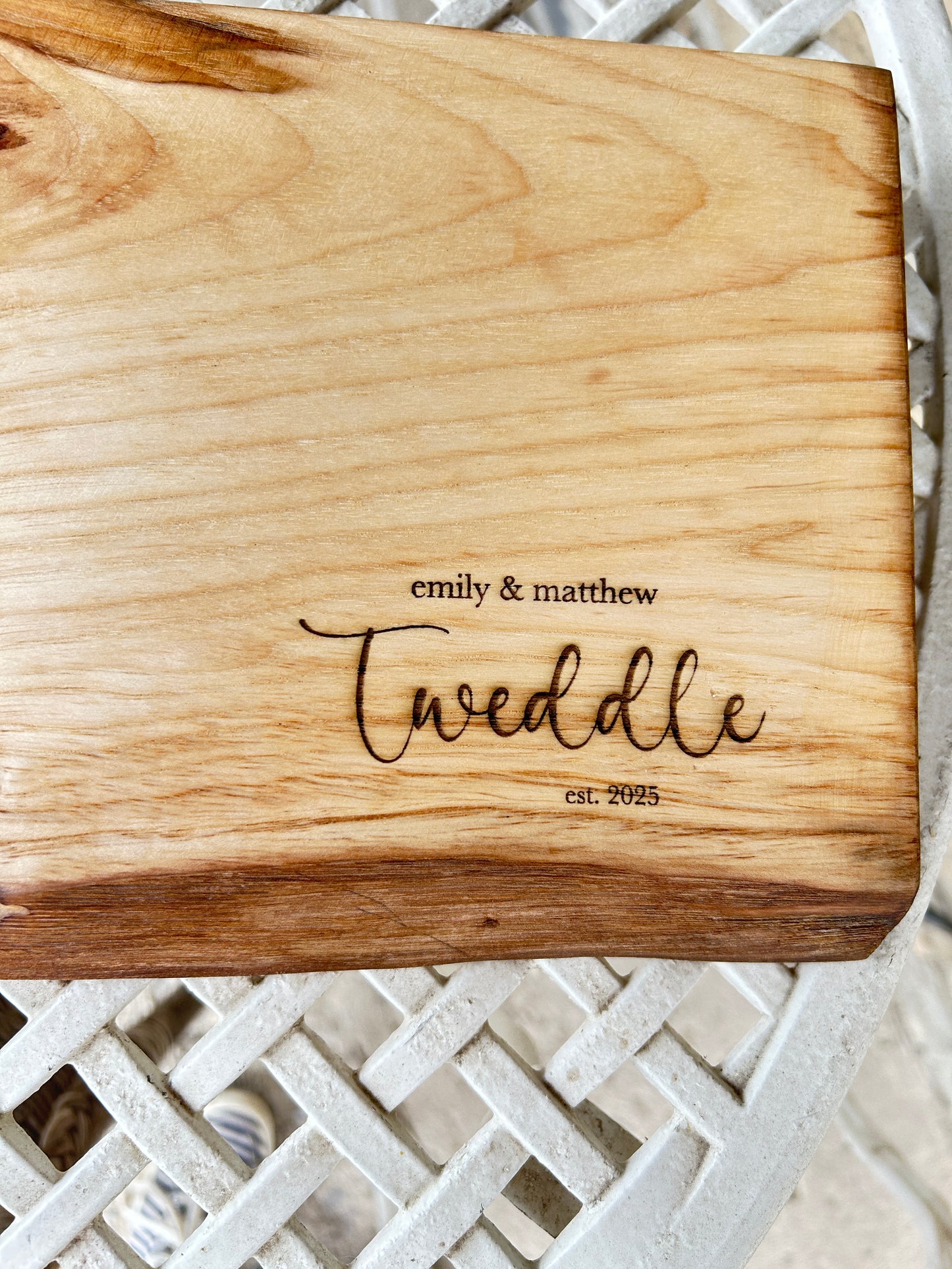 Maple Charcuterie Board