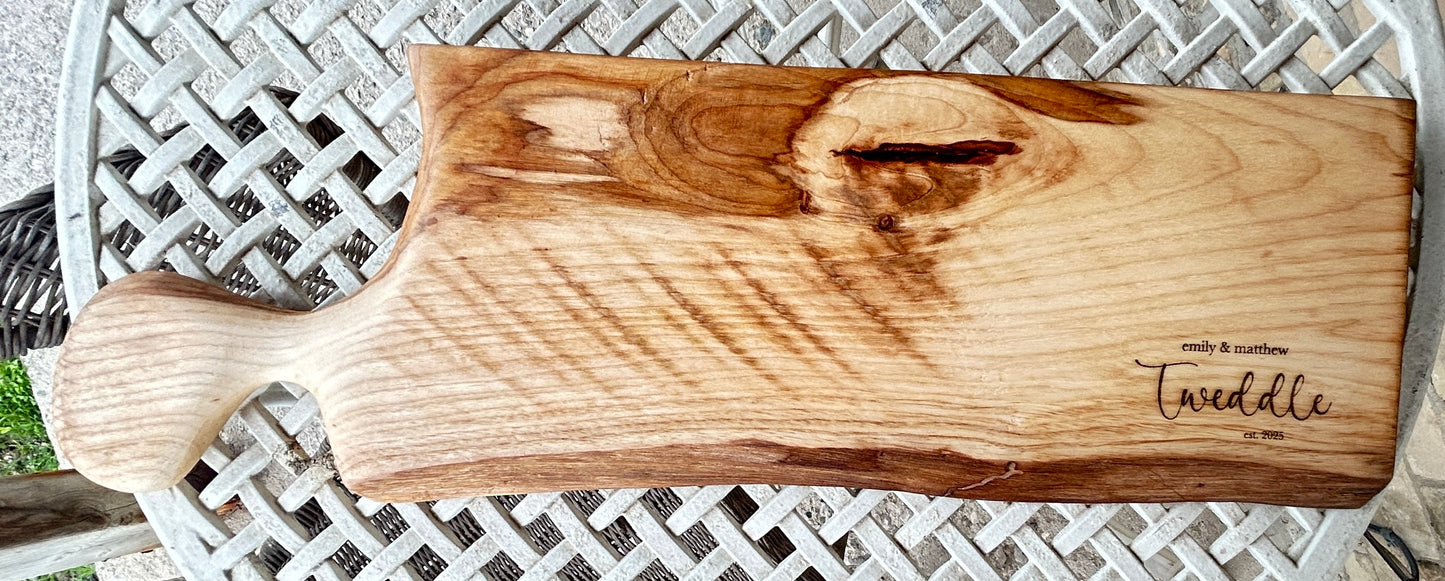 Maple Charcuterie Board