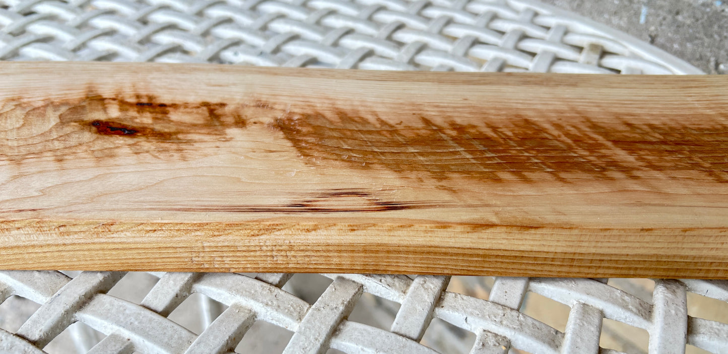 Maple Charcuterie Board w/ Copper Ring in Handle 29" x 5.5" x 1"