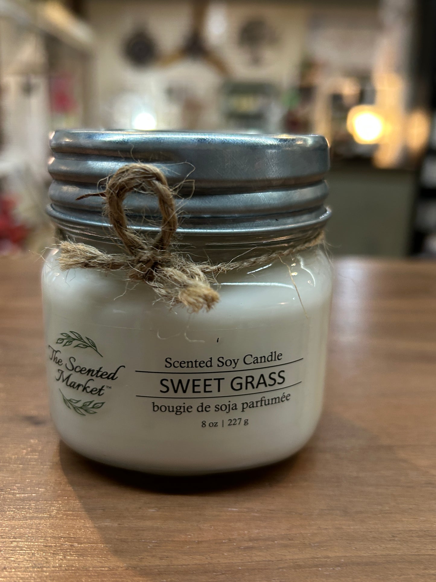 Sweet Grass 8oz Soy Wax Candle