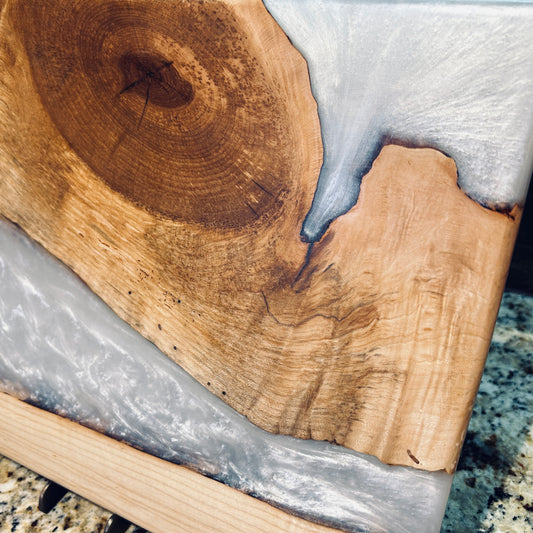 Knotty Maple White River Charcuterie Board 2