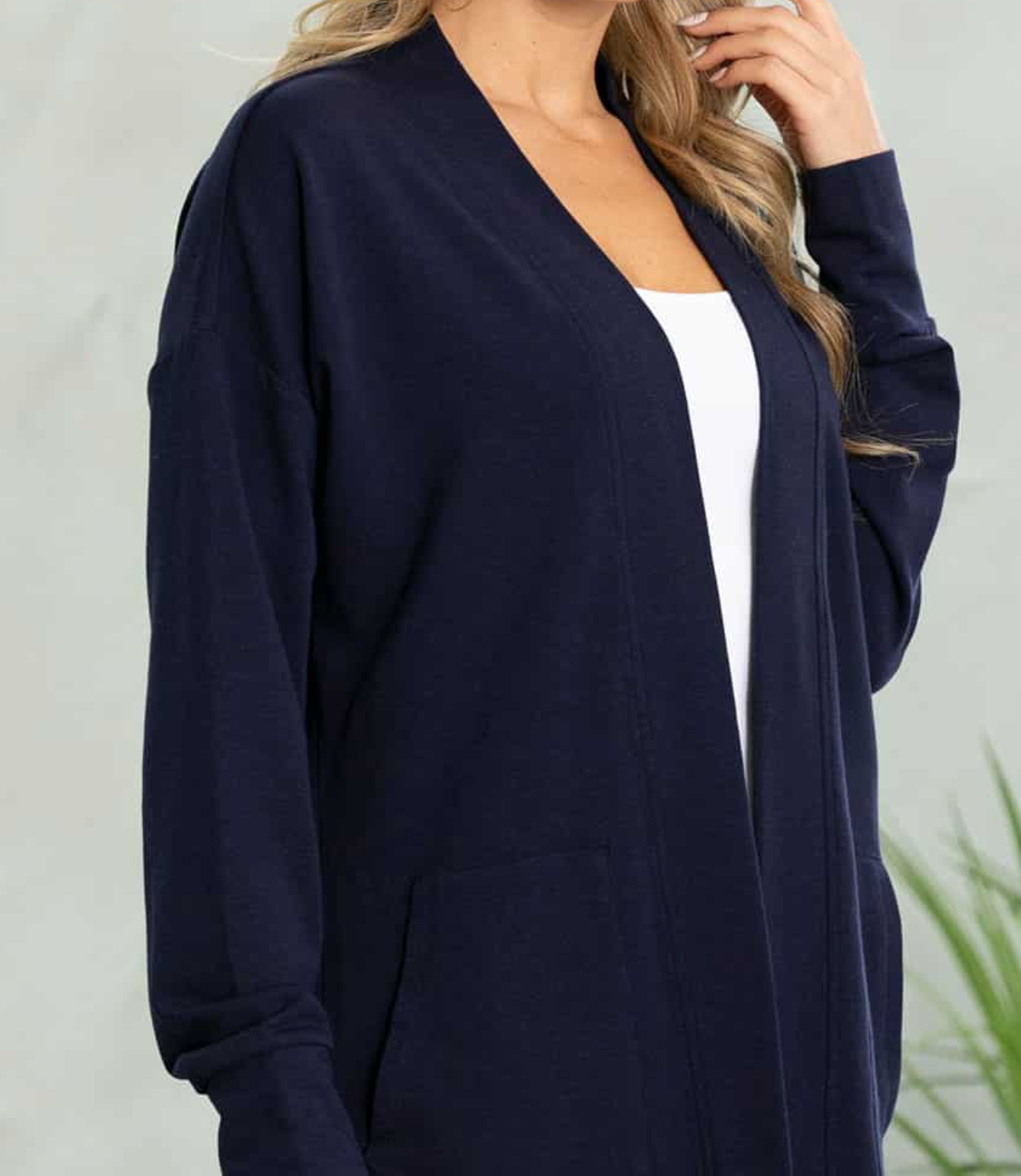 BOYFRIEND CARDIGAN NAVY