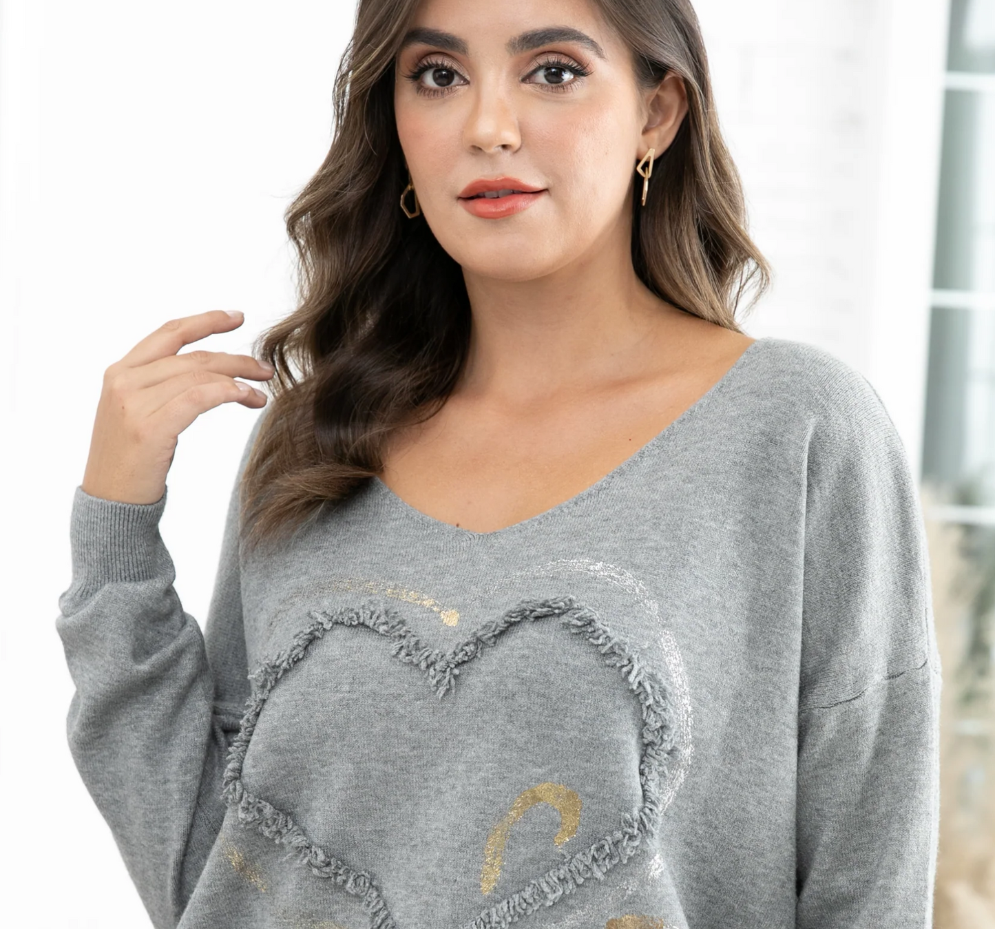 Aphrodite Sweater- GREY