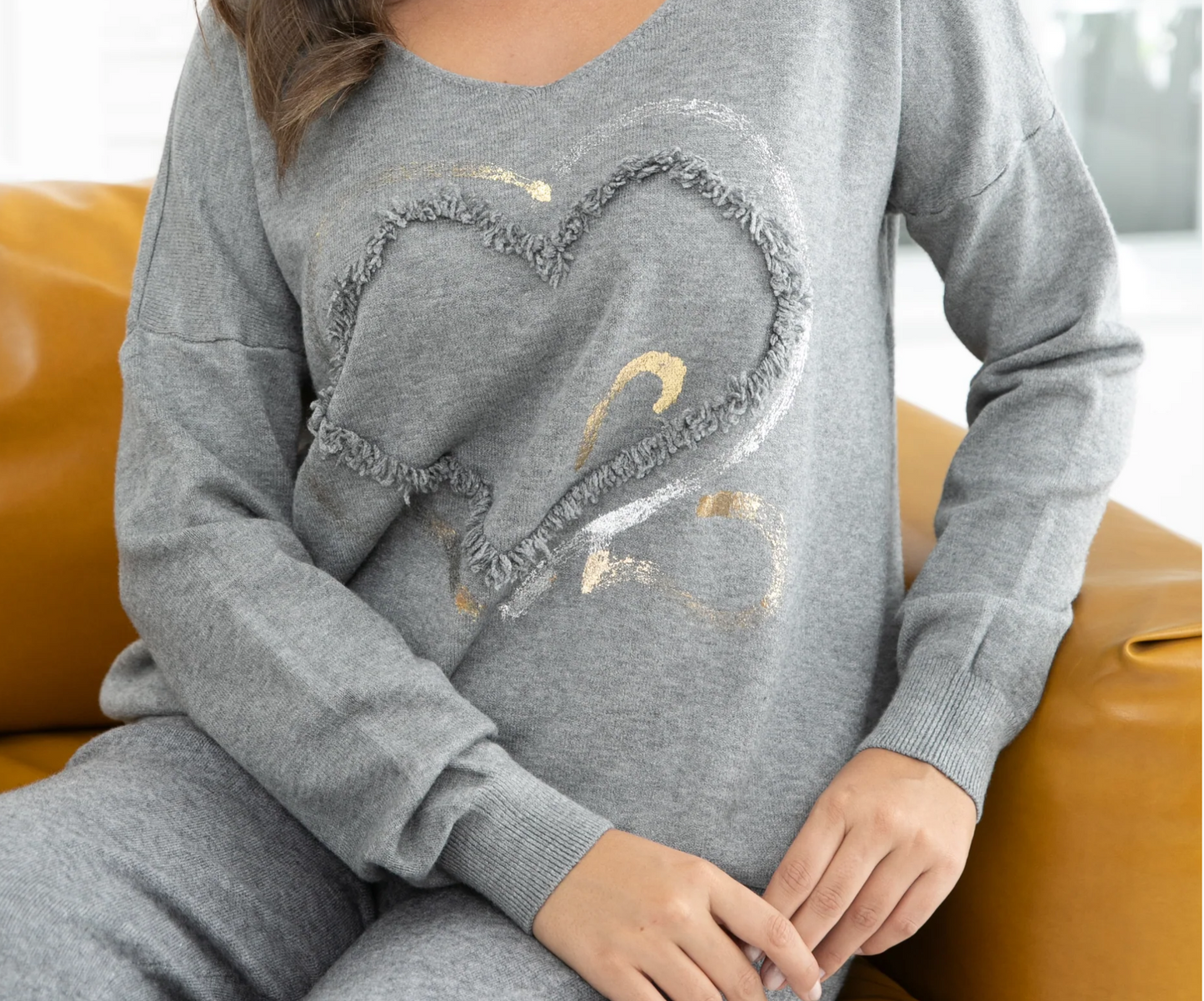 Aphrodite Sweater- GREY
