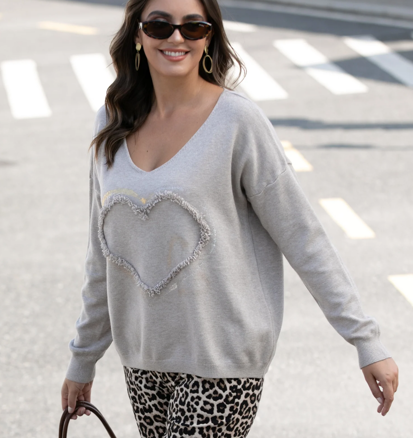 Aphrodite Sweater- GREY