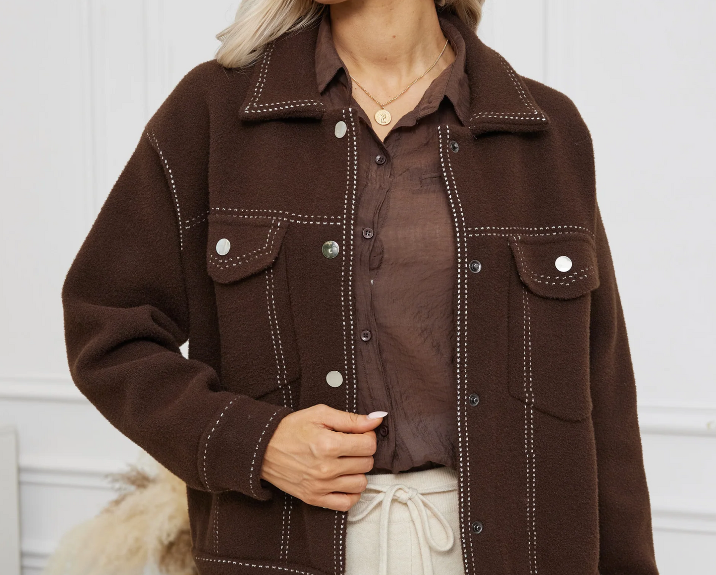 The Sherrif Jacket - Mocha