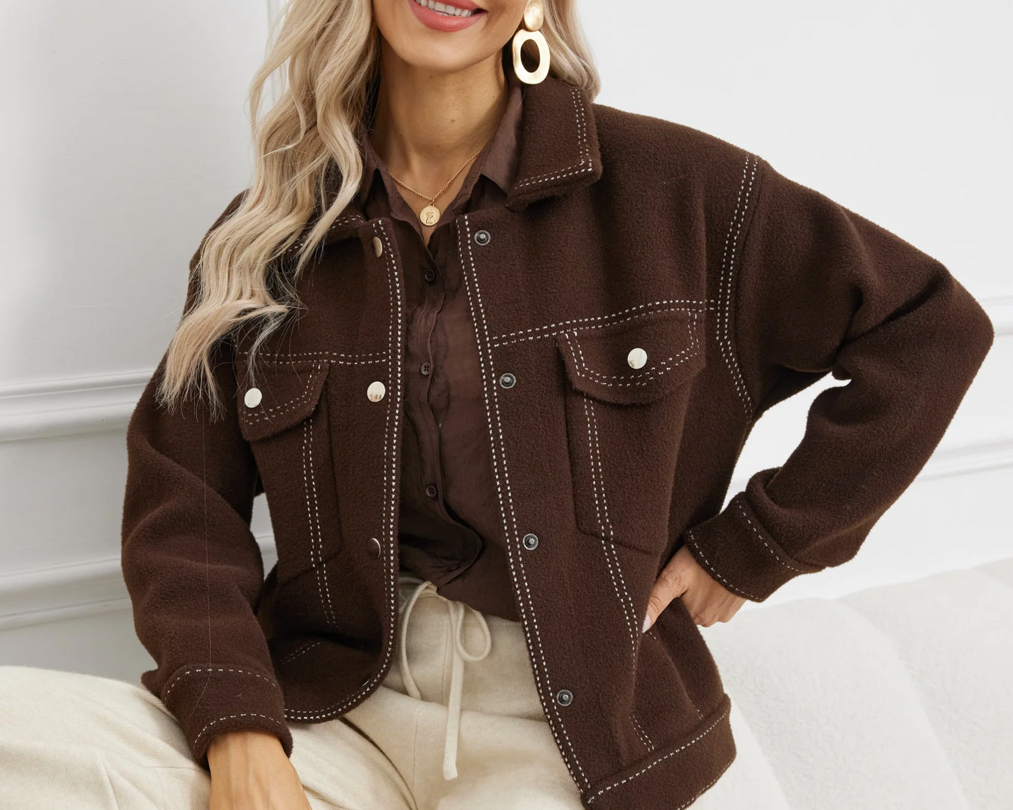 The Sherrif Jacket - Mocha