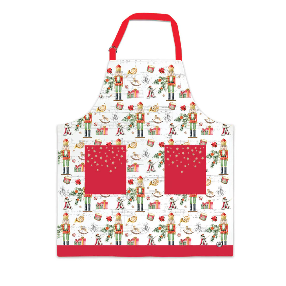 Nutcracker Suite Apron w/ Pockets
