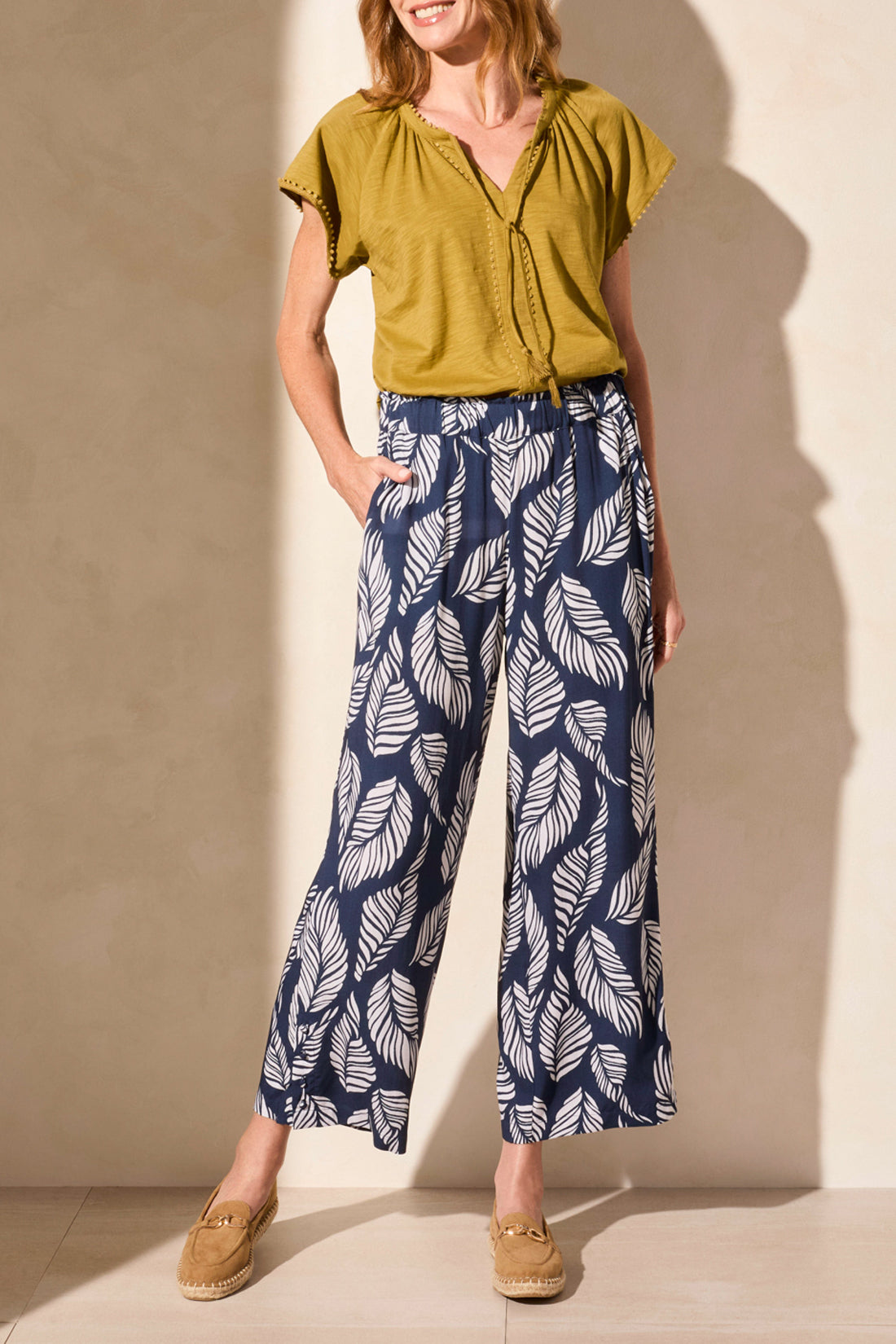 Pull on Ankle Pant 2156O - Indigo