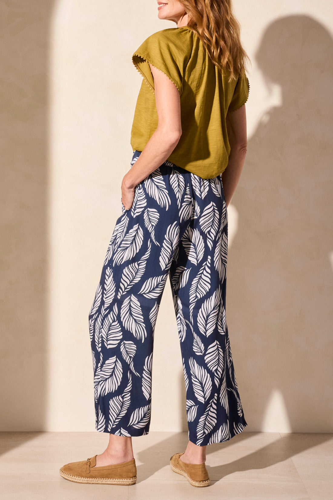 Pull on Ankle Pant 2156O - Indigo