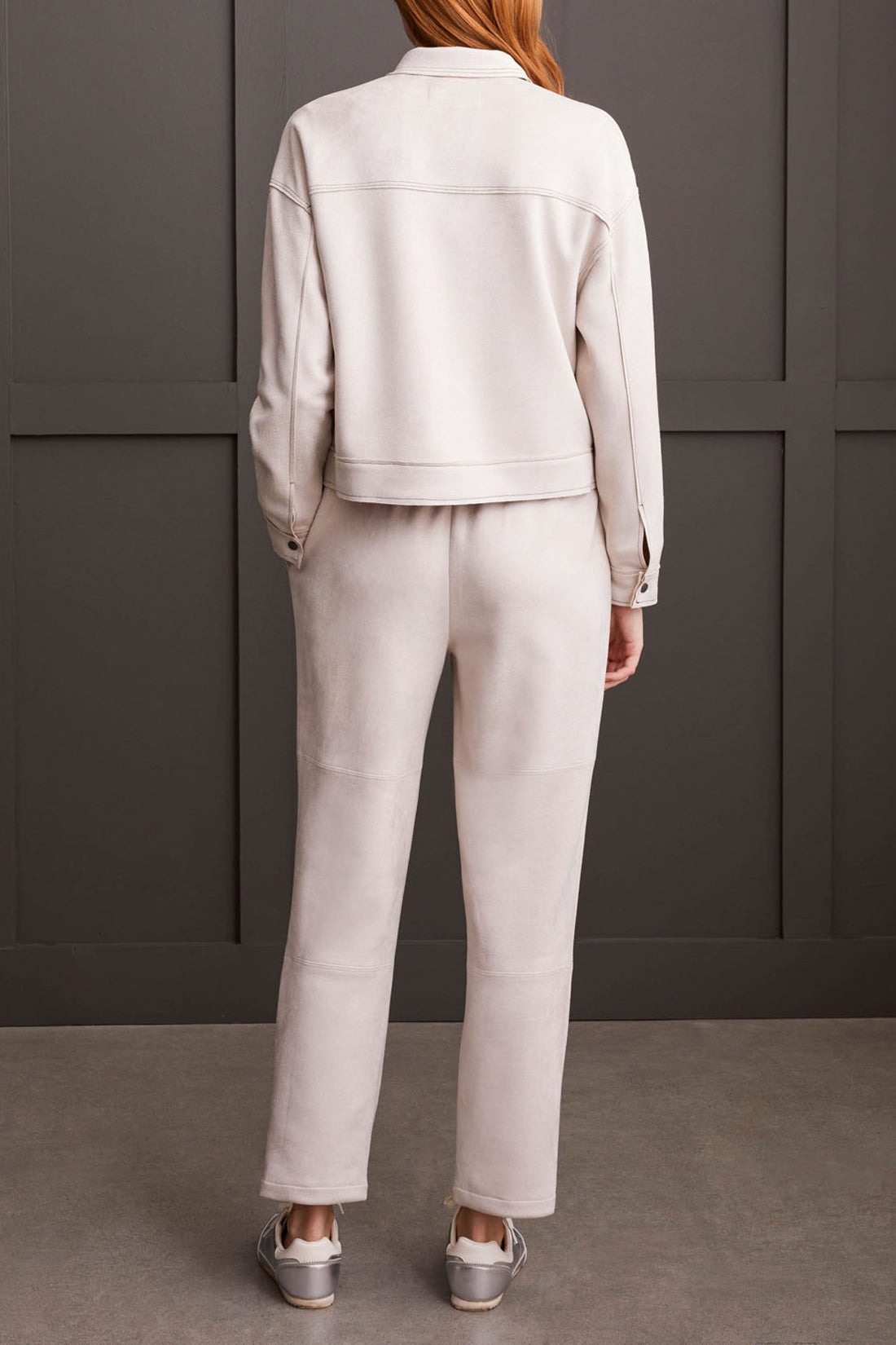 Loose Fit Jacket-Eggshell-5641O