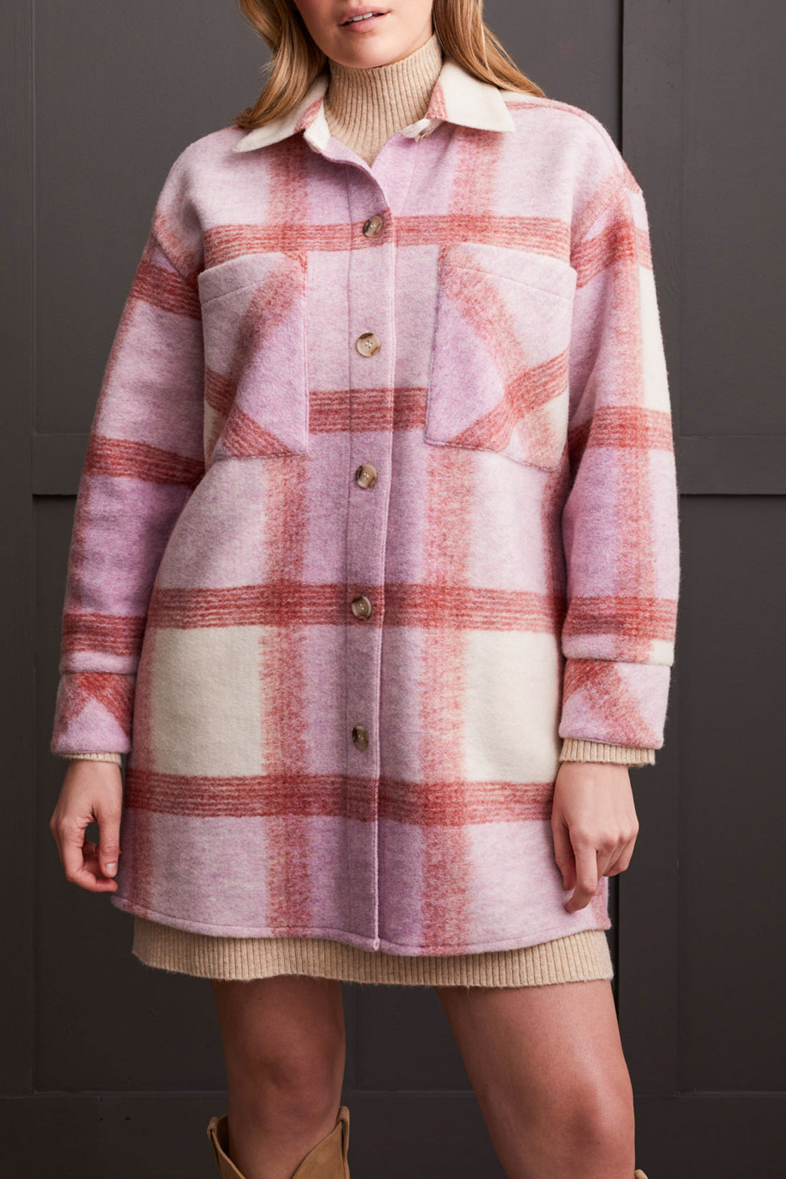 Long Sleeve Shacket 2004O
