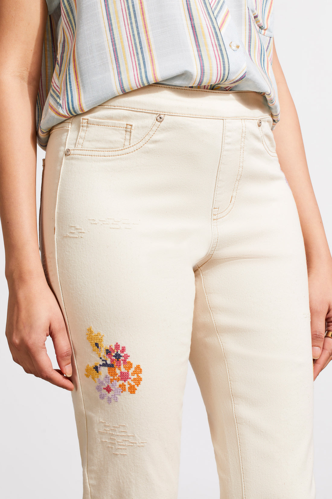 Audrey Straight Leg Crop Pant 6733O