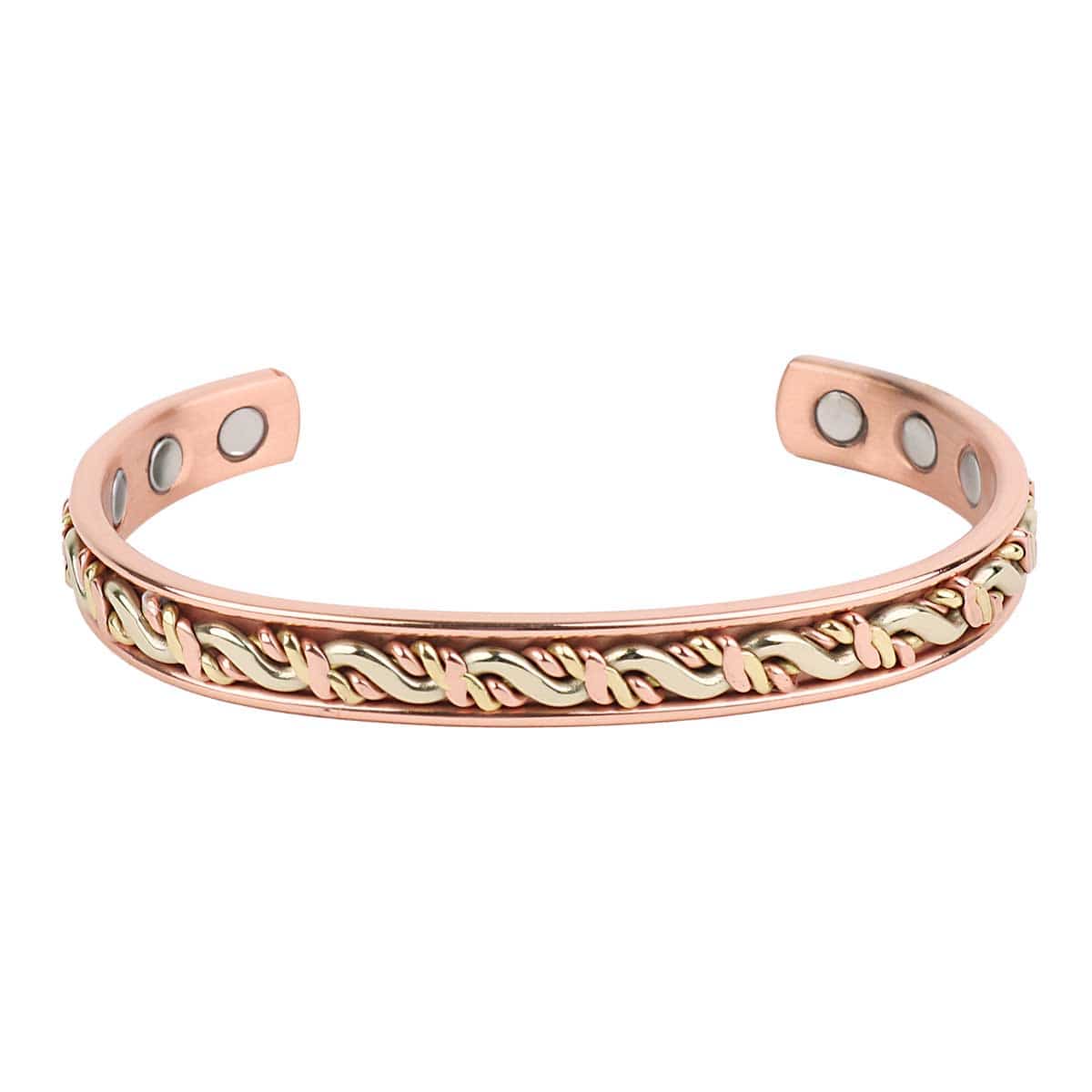 Magnetic Copper Band - Tri Colour