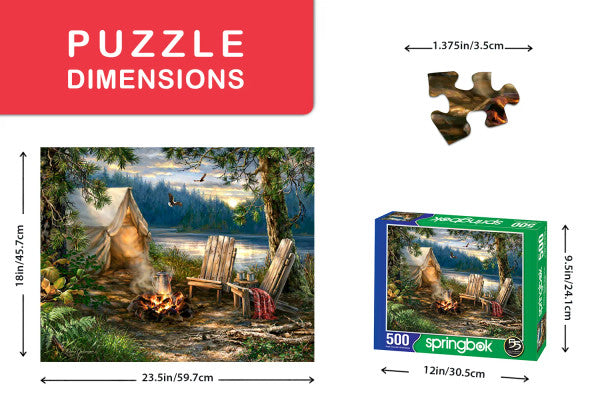 Evening at the Lake 500 pc Puzzle