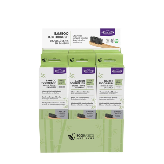 EcoBasics Bamboo Toothbrush (Set of 4)