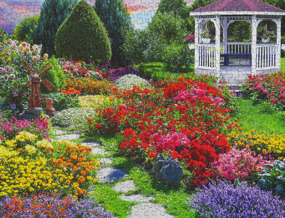 Flower Garden 500 pc Puzzle