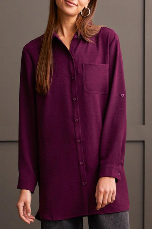 Roll Up Sleeve Tunic 7878O