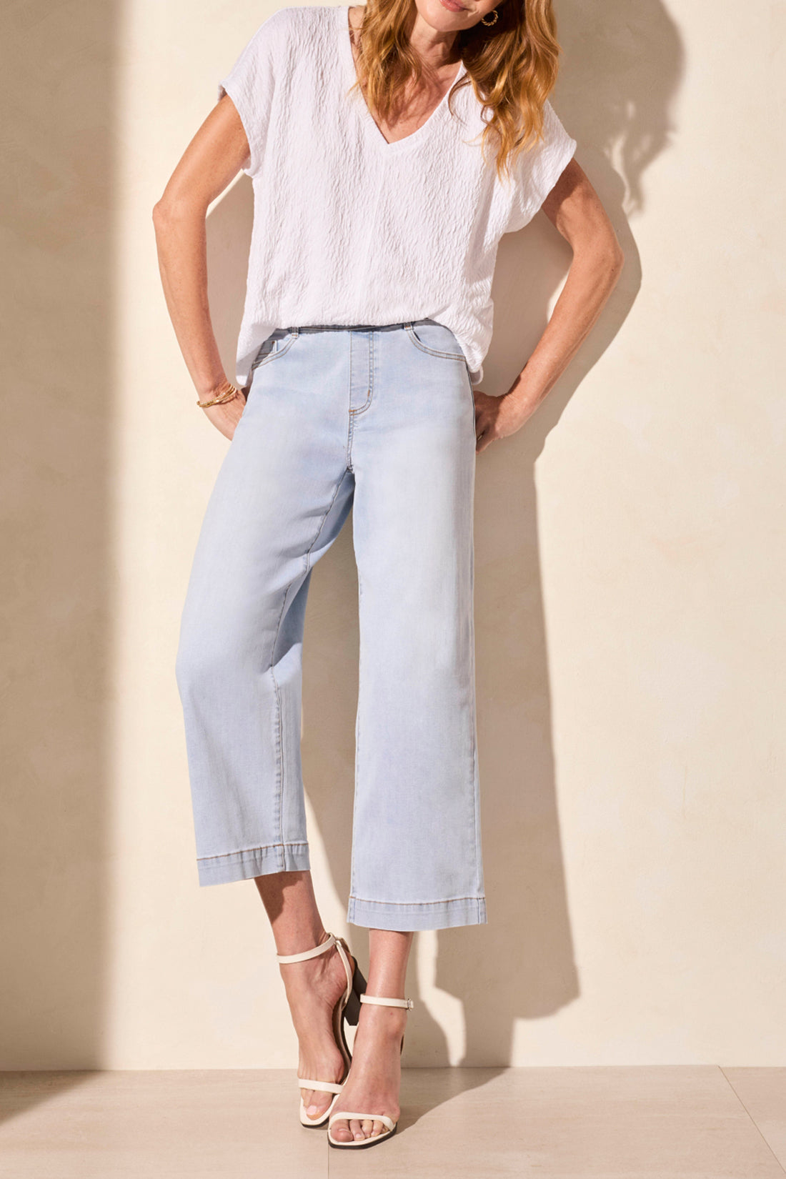 Audrey Pull-on Flare 5708O - Lt Surf