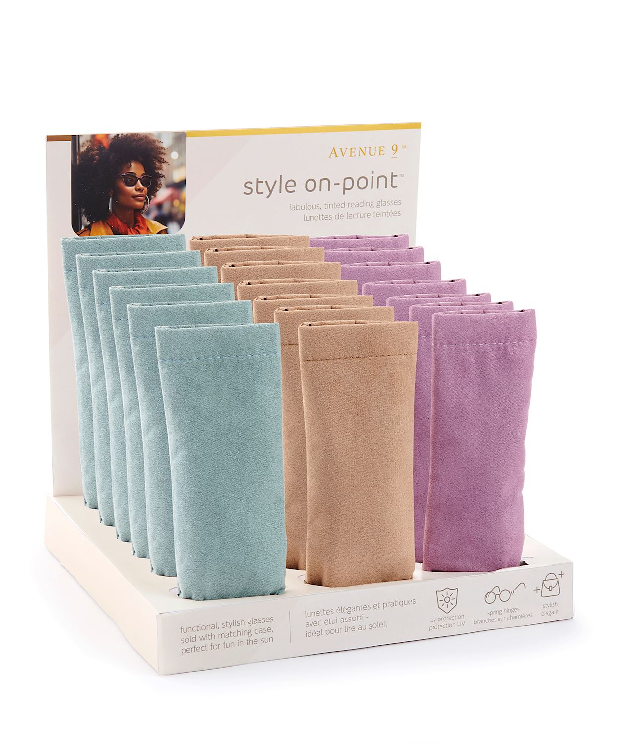 Women's Tinted Readers w/ Case