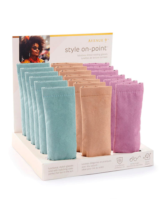 Women's Tinted Readers w/ Case