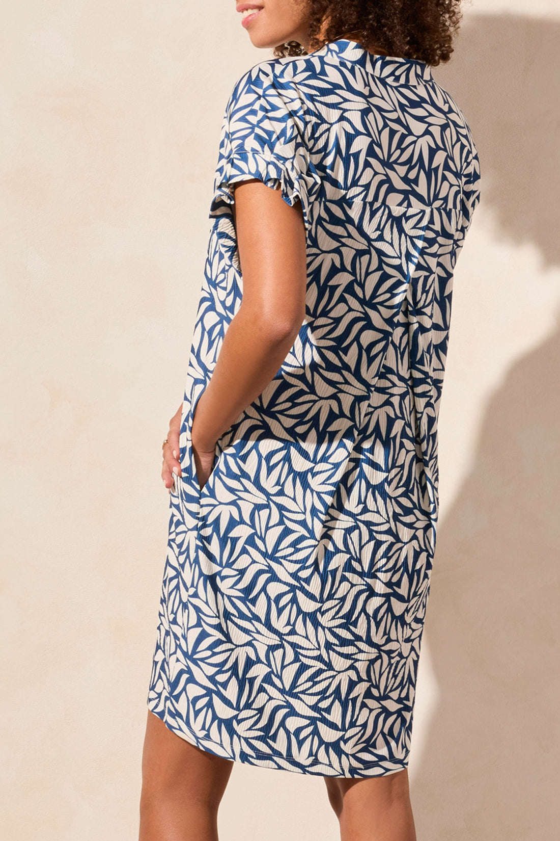 Knit Dress Sleeve Detail 5781O - BlueLeaf