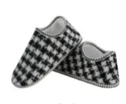 Ladies Cabin Bootie Houndstooth