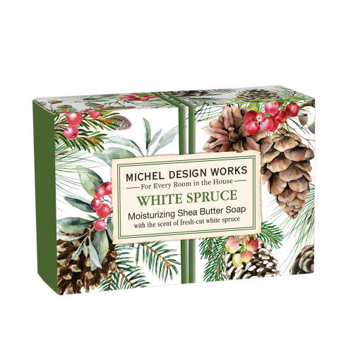 White Spruce Boxed Soap 4.5oz