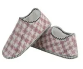 Ladies Cabin Bootie Houndstooth