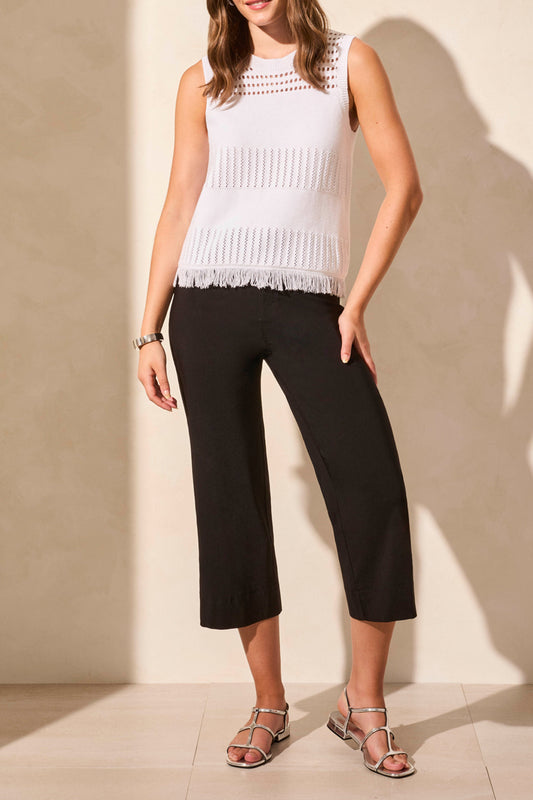 Sleeveless Sweater Top 2071O