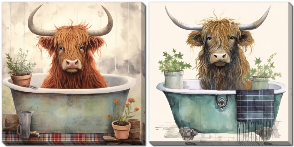 Highland Bath Set/2 CE707