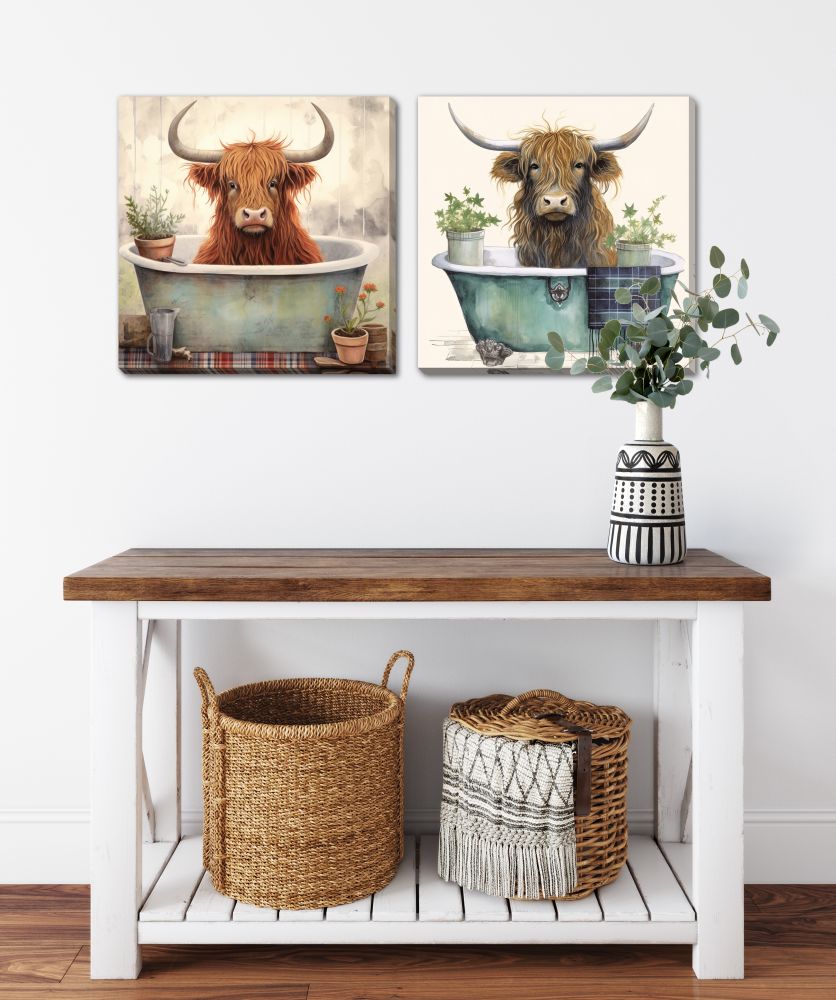 Highland Bath Set/2 CE707