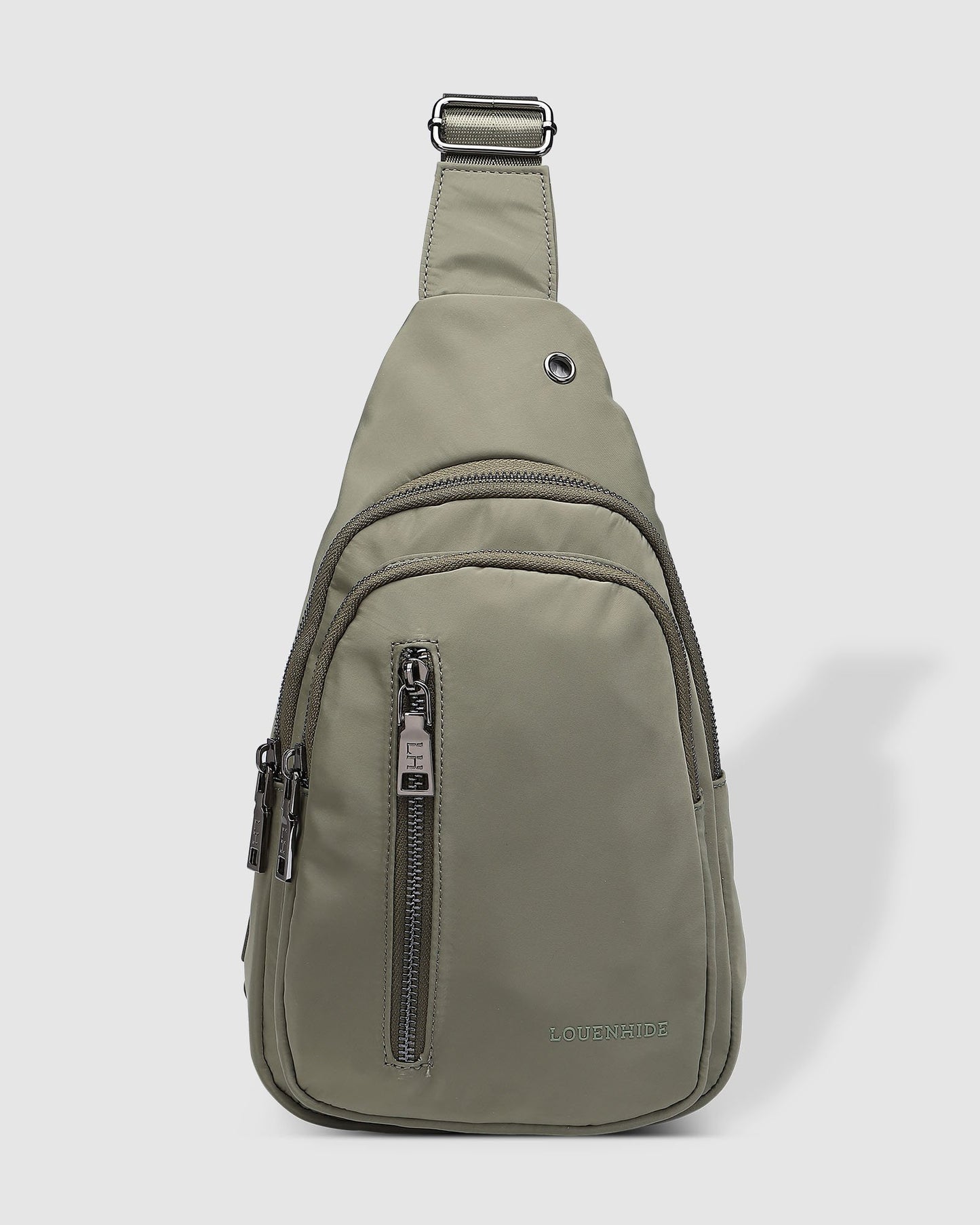 Boyd Nylon Sling Bag - Khaki