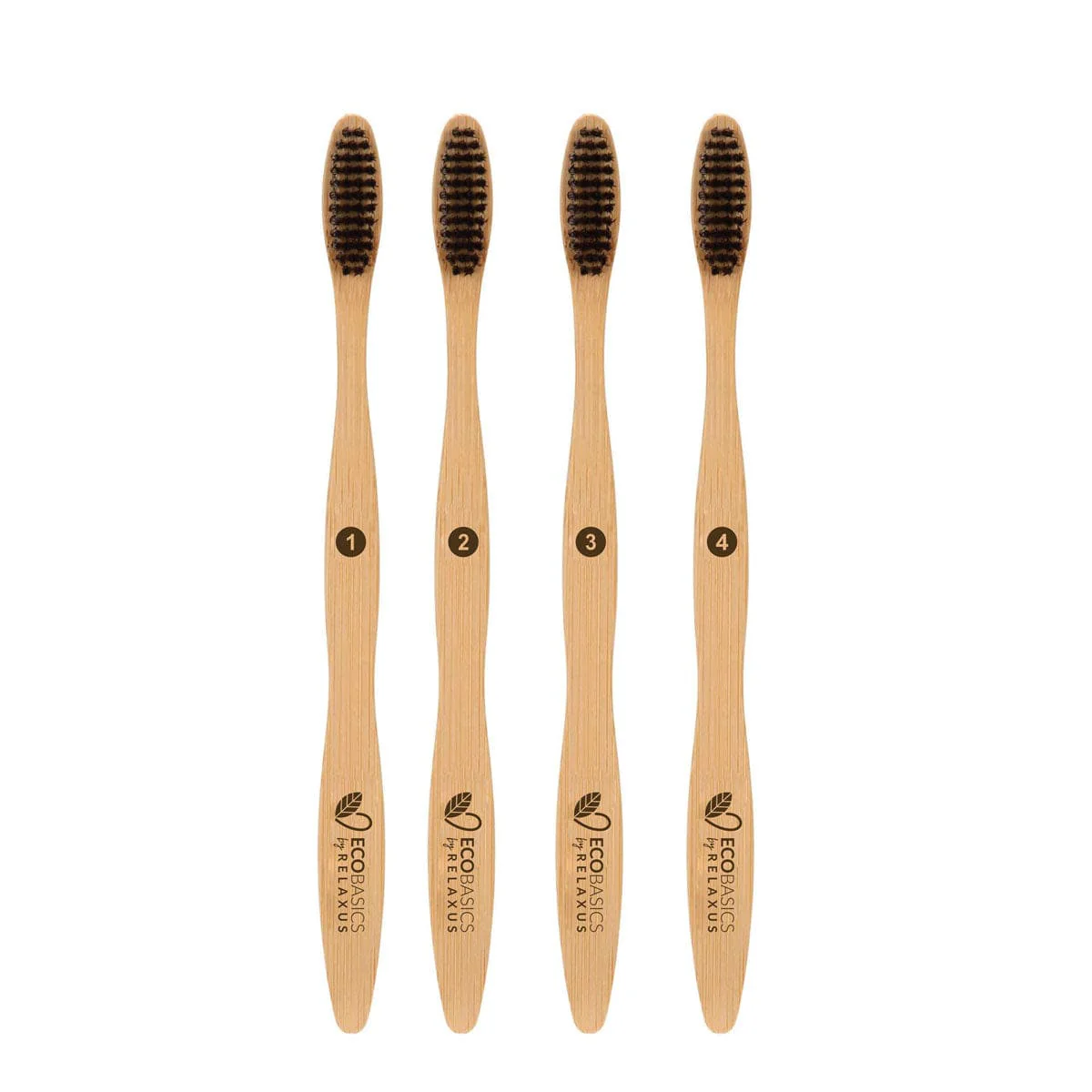 EcoBasics Bamboo Toothbrush (Set of 4)
