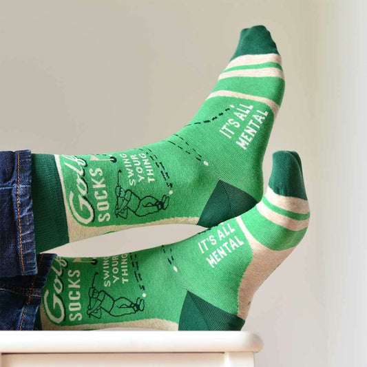 Golf Swing Crew Socks