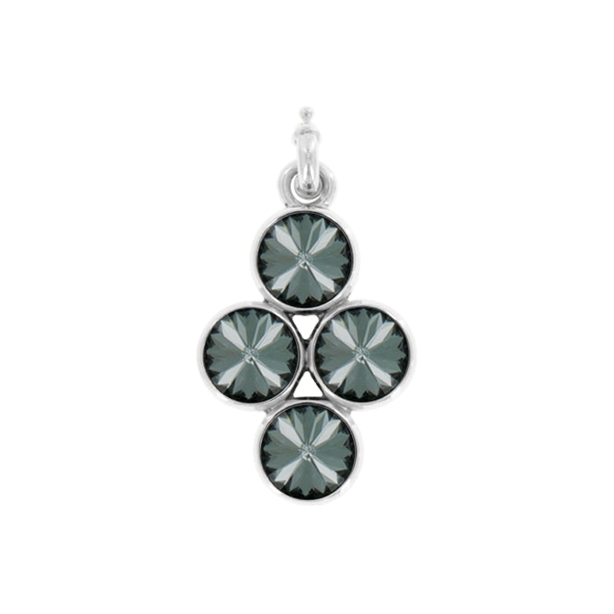 Anna 4 Cluster Silver Night