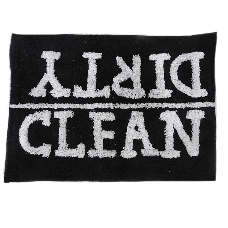 Clean/Dirty Bathmat
