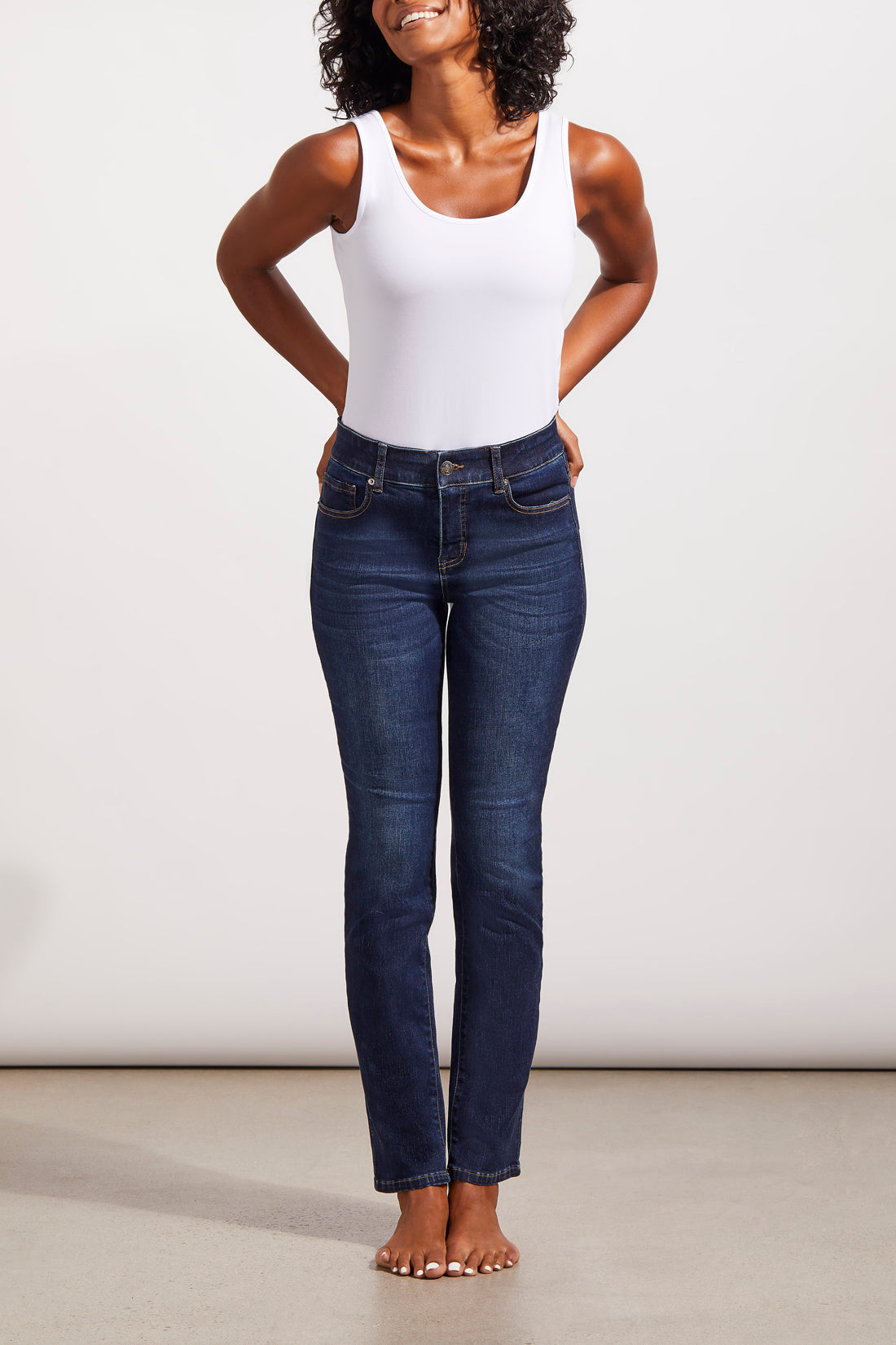 32" Sophia 5pkt Straight Leg 7572O Deep Ocean
